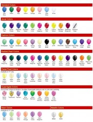 Vignette de Combien de couleurs de ballons sont disponibles ?